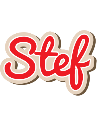 Stef chocolate logo