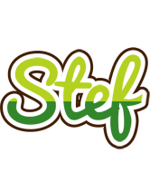 Stef golfing logo