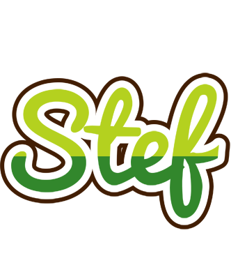 Stef golfing logo