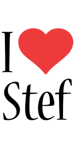 Stef i-love logo