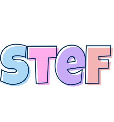 Stef pastel logo