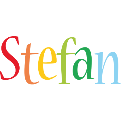 Stefan birthday logo