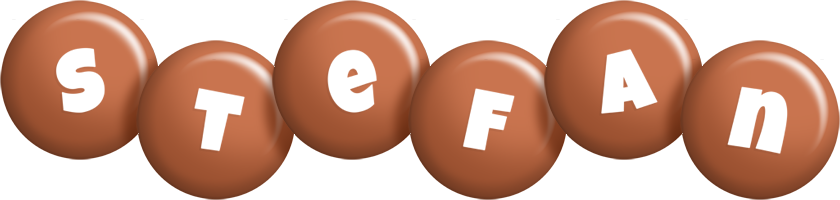 Stefan candy-brown logo