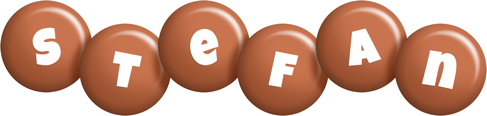 Stefan candy-brown logo