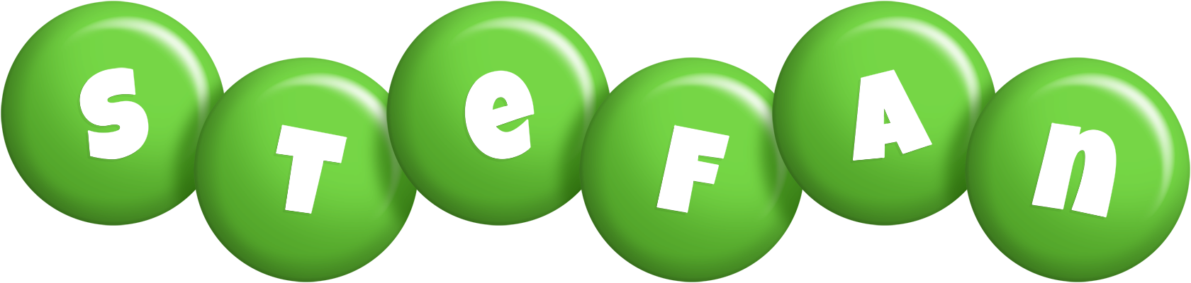 Stefan candy-green logo