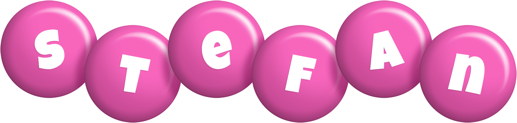 Stefan candy-pink logo