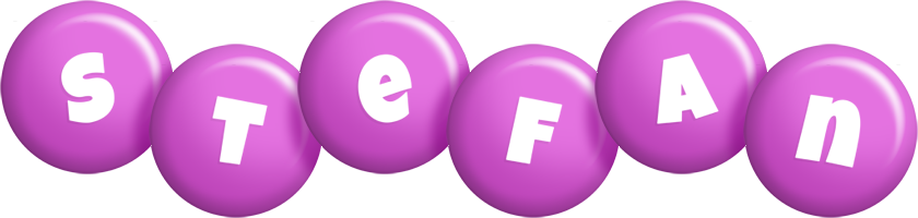 Stefan candy-purple logo