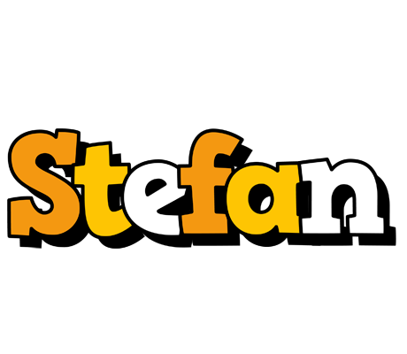 Stefan cartoon logo
