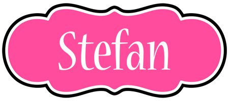 Stefan invitation logo