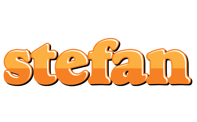 Stefan orange logo