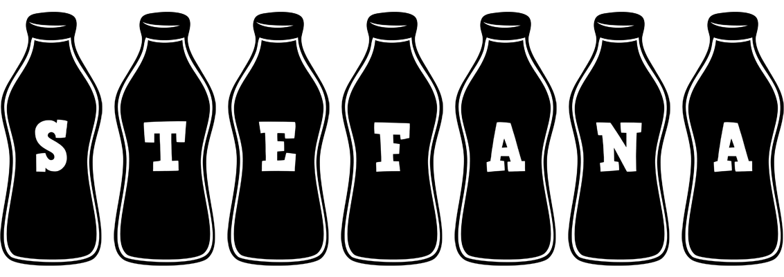 Stefana bottle logo