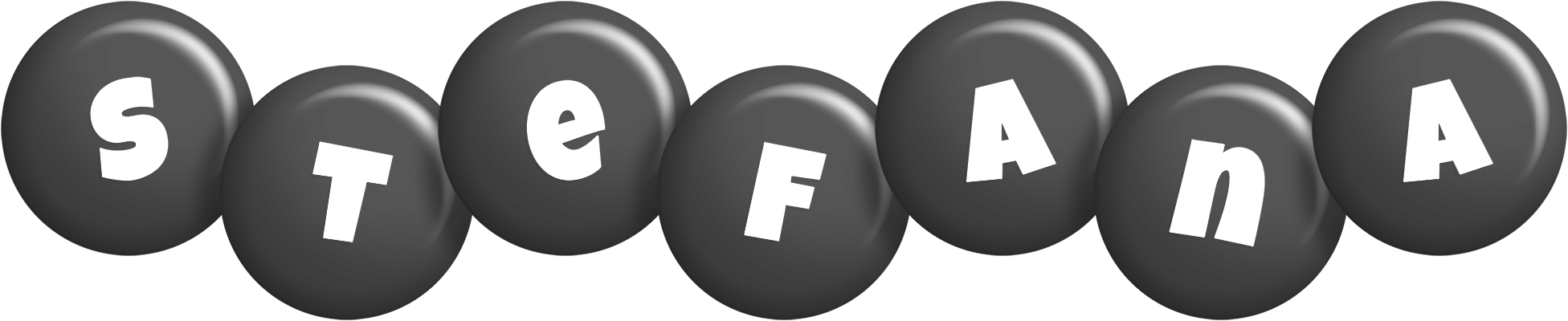 Stefana candy-black logo