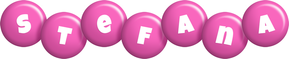 Stefana candy-pink logo