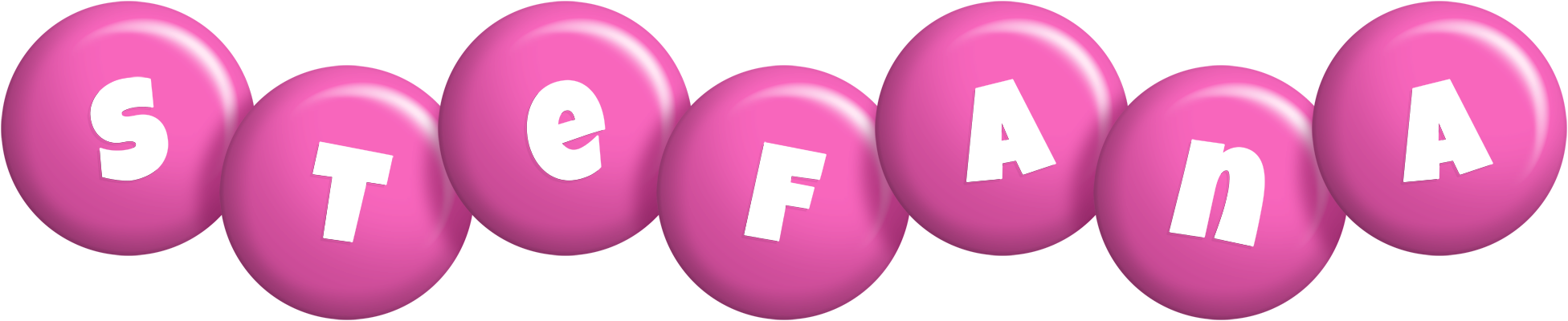 Stefana candy-pink logo