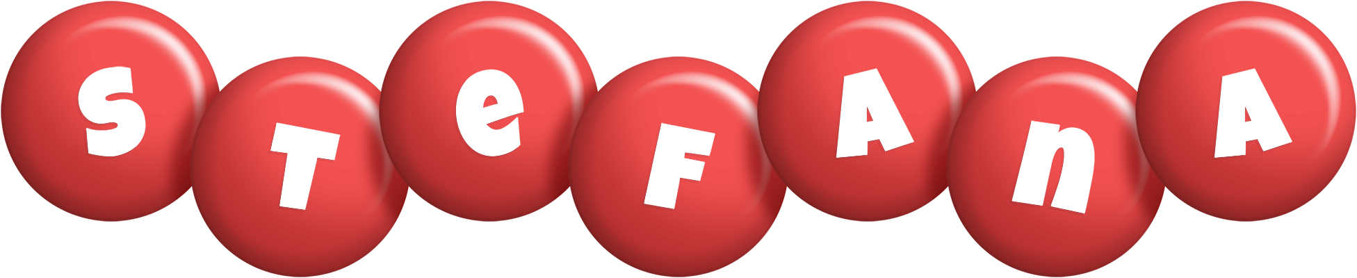 Stefana candy-red logo