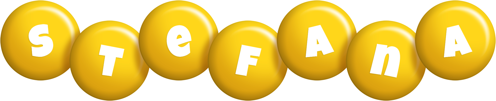 Stefana candy-yellow logo