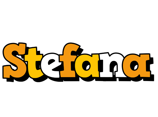 Stefana cartoon logo