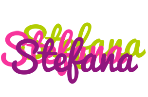 Stefana flowers logo