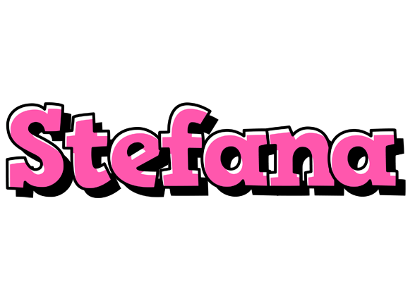 Stefana girlish logo