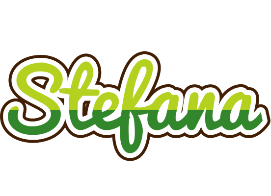 Stefana golfing logo