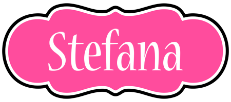 Stefana invitation logo