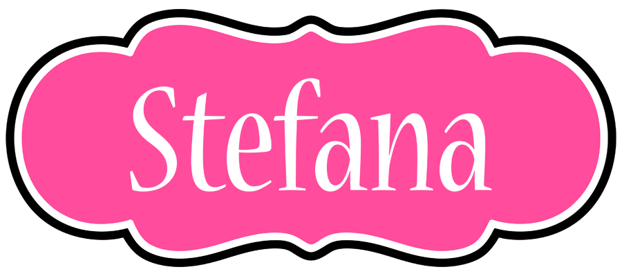 Stefana invitation logo