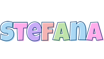 Stefana pastel logo