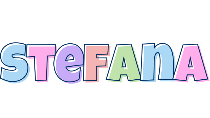 Stefana pastel logo