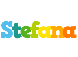 Stefana rainbows logo