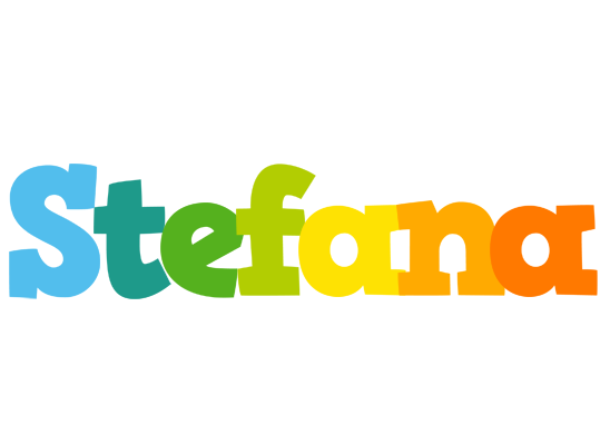 Stefana rainbows logo