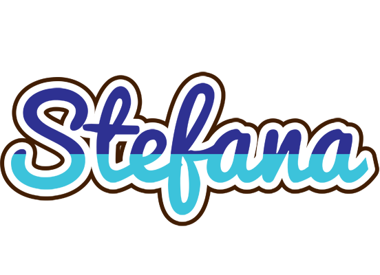 Stefana raining logo