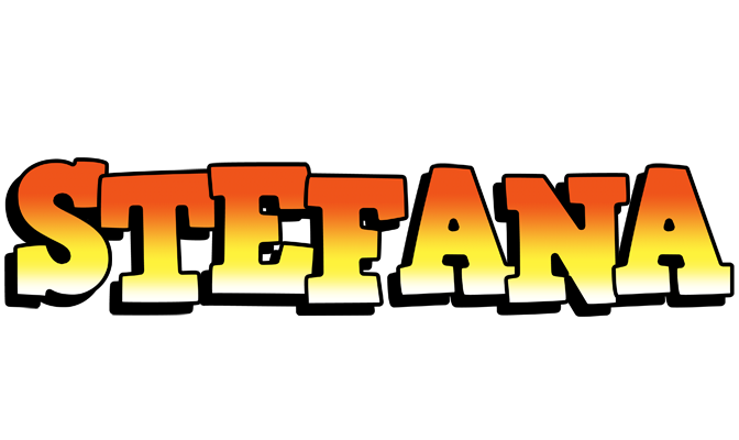 Stefana sunset logo