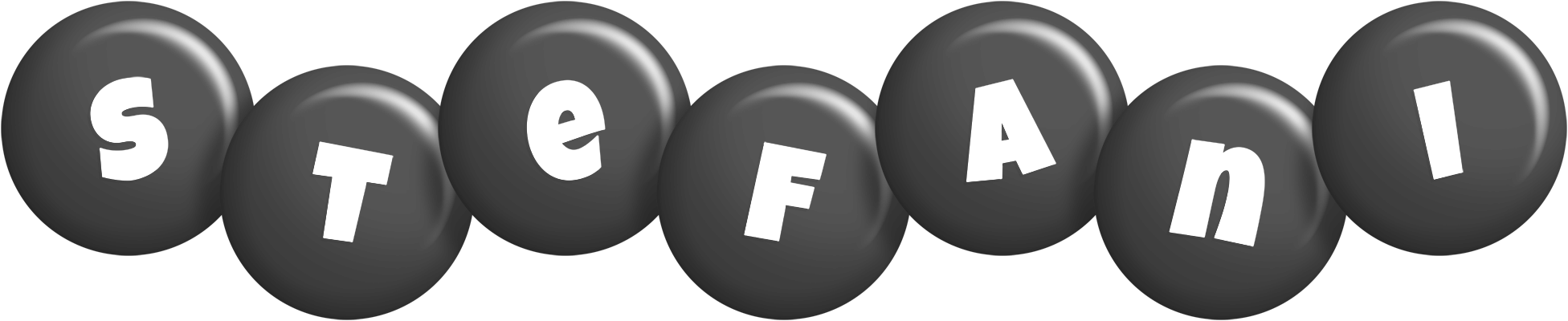 Stefani candy-black logo