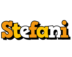 Stefani cartoon logo