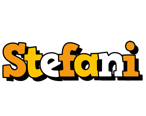 Stefani cartoon logo