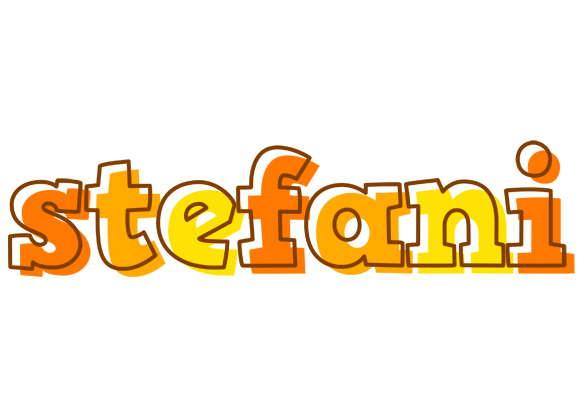 Stefani desert logo