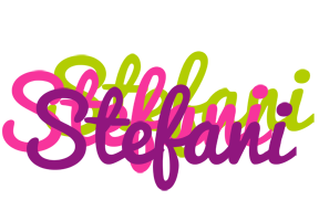 Stefani flowers logo