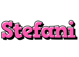 Stefani girlish logo