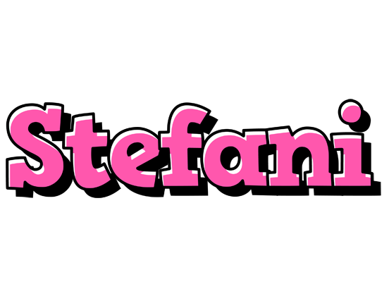 Stefani girlish logo