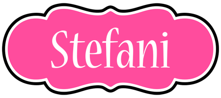 Stefani invitation logo