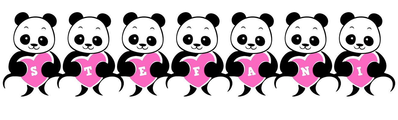 Stefani love-panda logo