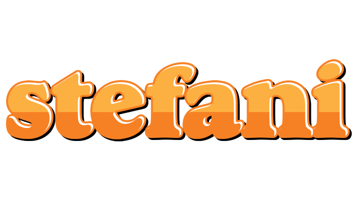 Stefani orange logo