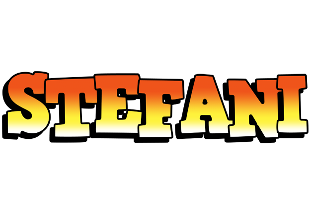 Stefani sunset logo