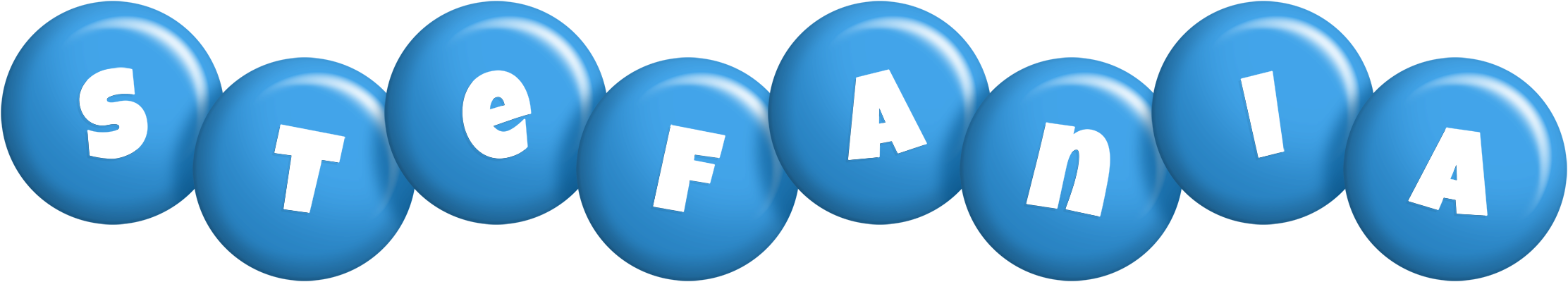 Stefania candy-blue logo