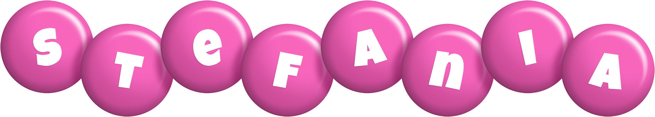 Stefania candy-pink logo