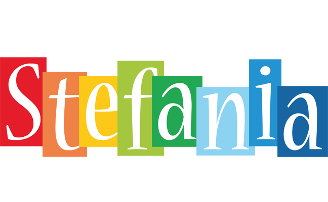 Stefania colors logo