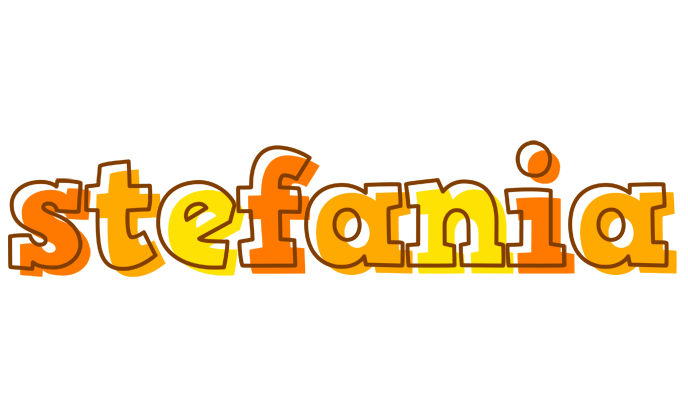 Stefania desert logo