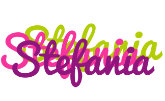 Stefania flowers logo