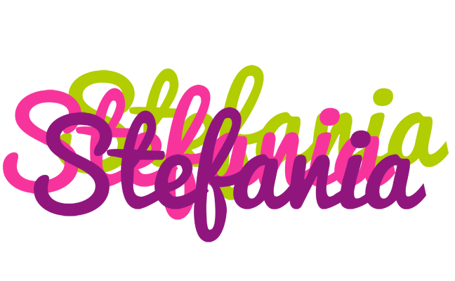 Stefania flowers logo
