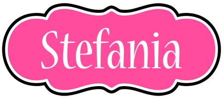 Stefania invitation logo